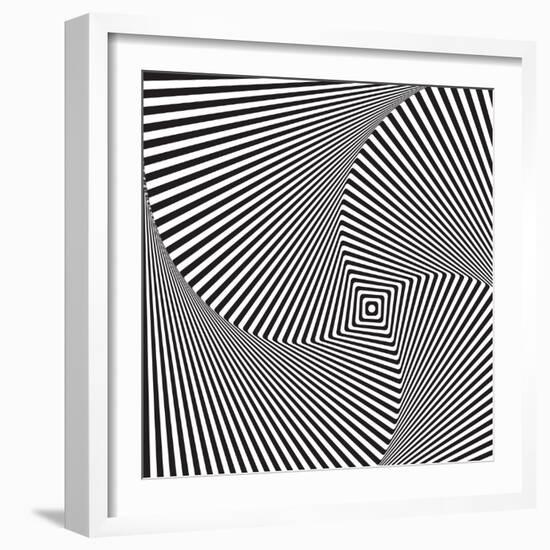 Optical Illusion-AnaMarques-Framed Art Print