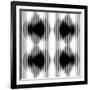 Optical Illusion-traffico-Framed Art Print