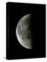 Optical Image of a Waning Half Moon-John Sanford-Stretched Canvas