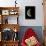 Optical Image of a Waning Half Moon-John Sanford-Stretched Canvas displayed on a wall