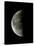 Optical Image of a Waning Half Moon-John Sanford-Stretched Canvas