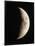 Optical Image of a Waxing Crescent Moon-John Sanford-Framed Photographic Print