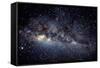 Optical Image of the Milky Way In the Night Sky-Dr. Fred Espenak-Framed Stretched Canvas