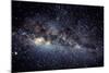 Optical Image of the Milky Way In the Night Sky-Dr. Fred Espenak-Mounted Premium Photographic Print