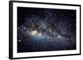 Optical Image of the Milky Way In the Night Sky-Dr. Fred Espenak-Framed Photographic Print