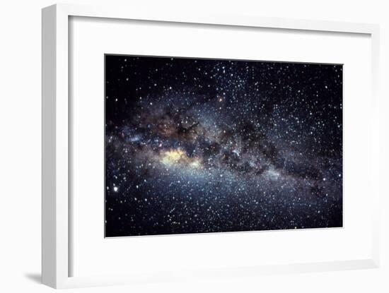 Optical Image of the Milky Way In the Night Sky-Dr. Fred Espenak-Framed Photographic Print