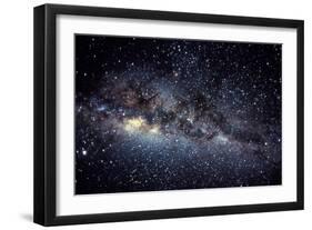 Optical Image of the Milky Way In the Night Sky-Dr. Fred Espenak-Framed Photographic Print