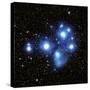 Optical Image of the Pleiades Star Cluste-Celestial Image-Stretched Canvas