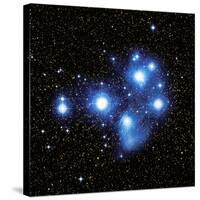 Optical Image of the Pleiades Star Cluste-Celestial Image-Stretched Canvas