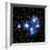 Optical Image of the Pleiades Star Cluste-Celestial Image-Framed Premium Photographic Print