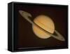 Optical Pictures Taken by Voyager 1 of Planet Saturn-null-Framed Stretched Canvas