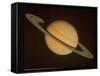 Optical Pictures Taken by Voyager 1 of Planet Saturn-null-Framed Stretched Canvas