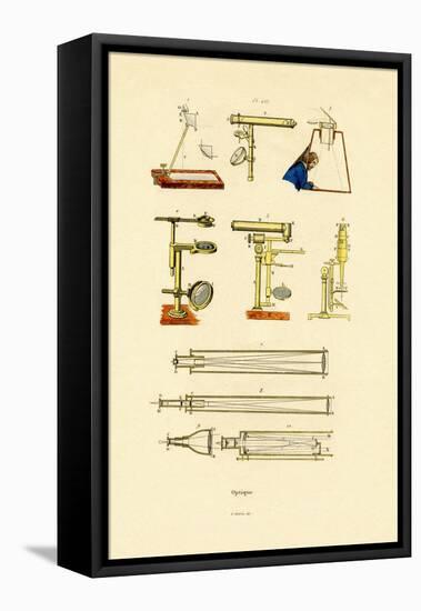 Optics, 1833-39-null-Framed Stretched Canvas