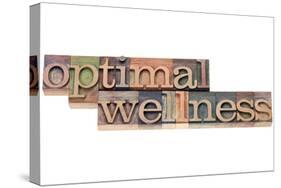 Optimal Wellness-PixelsAway-Stretched Canvas