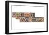 Optimal Wellness-PixelsAway-Framed Art Print