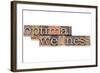 Optimal Wellness-PixelsAway-Framed Art Print