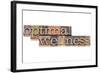 Optimal Wellness-PixelsAway-Framed Art Print