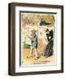 Optimist, Pessimist-Lucien Metivet-Framed Art Print