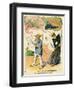 Optimist, Pessimist-Lucien Metivet-Framed Art Print