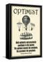 Optimist-null-Framed Stretched Canvas