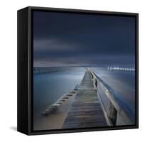 Options Color-Moises Levy-Framed Stretched Canvas