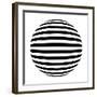 Optrix I-Sasha Blake-Framed Giclee Print