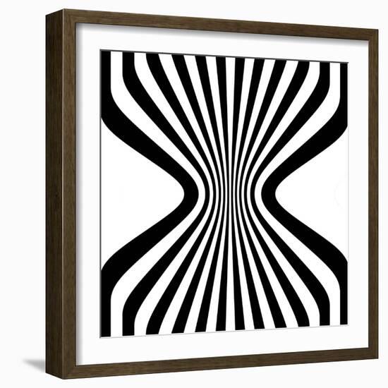 Optrix II-Sasha Blake-Framed Giclee Print