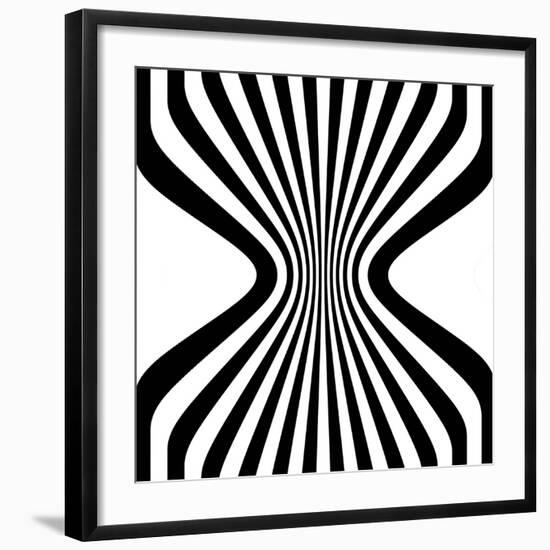 Optrix II-Sasha Blake-Framed Giclee Print