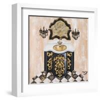 Opulance Bath I-Tiffany Hakimipour-Framed Art Print