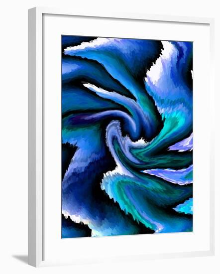 Opulent Blue I-Ruth Palmer-Framed Art Print