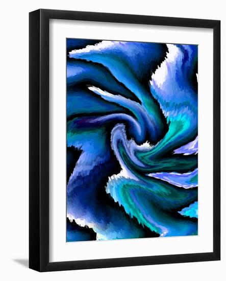 Opulent Blue I-Ruth Palmer-Framed Art Print