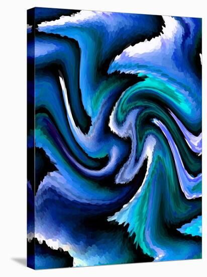 Opulent Blue II-Ruth Palmer-Stretched Canvas