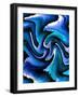 Opulent Blue II-Ruth Palmer-Framed Art Print