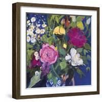 Opulent Floral - Shine-Ann Oram-Framed Giclee Print