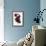 Opulent Flourish - Jewel-Ben Wood-Framed Giclee Print displayed on a wall