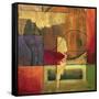Opulent Relief II-Mike Klung-Framed Stretched Canvas