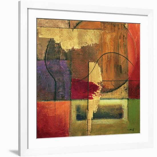 Opulent Relief II-Mike Klung-Framed Art Print