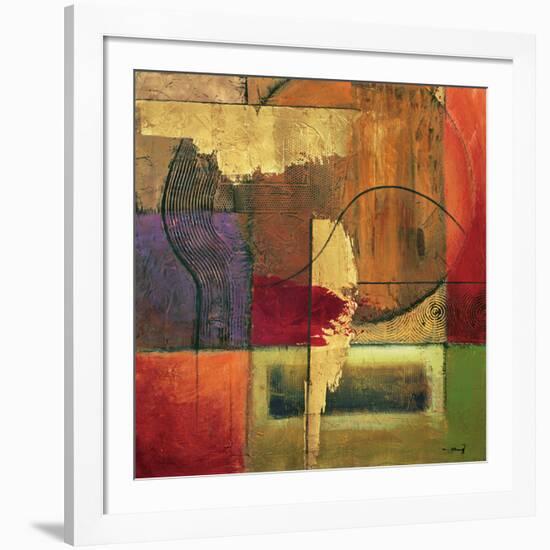 Opulent Relief II-Mike Klung-Framed Art Print