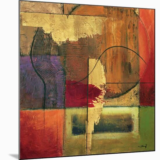 Opulent Relief II-Mike Klung-Mounted Art Print