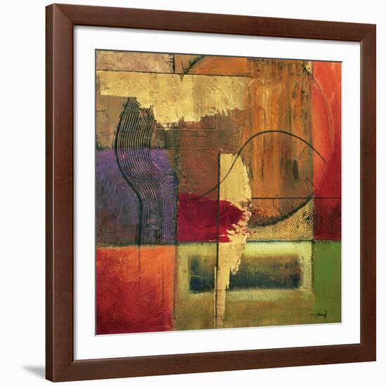 Opulent Relief II-Mike Klung-Framed Art Print