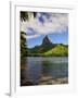 Opunohu Bay and Mount Mauaroa, Moorea, French Polynesia, South Pacific Ocean, Pacific-Jochen Schlenker-Framed Photographic Print