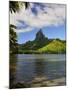 Opunohu Bay and Mount Mauaroa, Moorea, French Polynesia, South Pacific Ocean, Pacific-Jochen Schlenker-Mounted Photographic Print