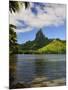 Opunohu Bay and Mount Mauaroa, Moorea, French Polynesia, South Pacific Ocean, Pacific-Jochen Schlenker-Mounted Photographic Print