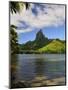Opunohu Bay and Mount Mauaroa, Moorea, French Polynesia, South Pacific Ocean, Pacific-Jochen Schlenker-Mounted Photographic Print