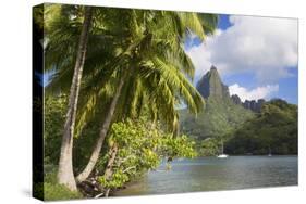 Opunohu Bay, Mo'Orea, Society Islands, French Polynesia-Ian Trower-Stretched Canvas