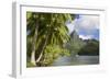 Opunohu Bay, Mo'Orea, Society Islands, French Polynesia-Ian Trower-Framed Photographic Print