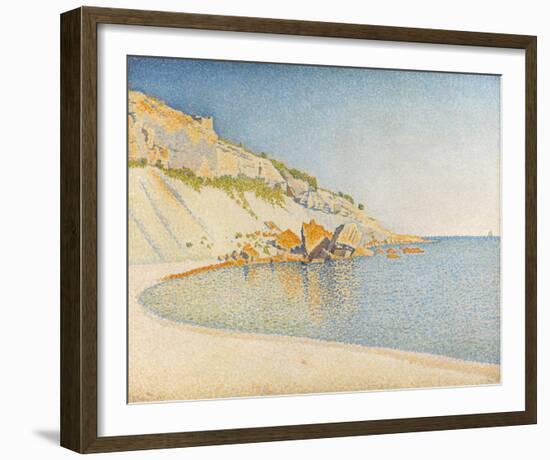 Opus 196, Cap Lombard, Cassis-Paul Signac-Framed Giclee Print