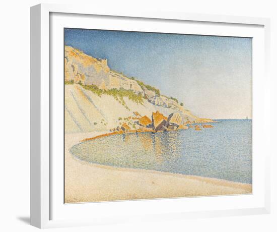Opus 196, Cap Lombard, Cassis-Paul Signac-Framed Giclee Print