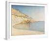 Opus 196, Cap Lombard, Cassis-Paul Signac-Framed Giclee Print