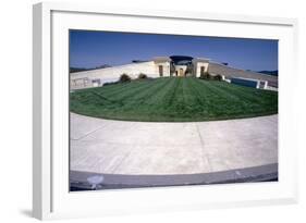 Opus One Winery Building, Napa Valley, CA-George Oze-Framed Photographic Print